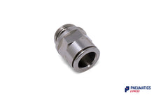 Load image into Gallery viewer, 1/2" to 14mm Push-In Fitting (Nickel Plated Brass)