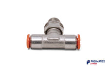 Load image into Gallery viewer, Metal Work RL32 4-1/8 4mm to 1/8" Central Tee Male Brass Fitting (2L32002)