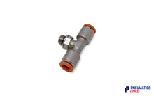 Load image into Gallery viewer, Metal Work RL32 8-1/8 8mm to 1/8" Central Tee Male Brass Fitting (2L32010)
