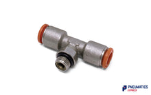 Load image into Gallery viewer, Metal Work RL32 8-1/8 8mm to 1/8" Central Tee Male Brass Fitting (2L32010)