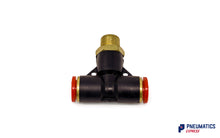 Load image into Gallery viewer, Watson Branch Tee 12mm to 3/8" Pneumatic Fitting (CTB-12-03)