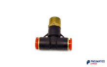Load image into Gallery viewer, Watson Branch Tee 12mm to 1/2" Pneumatic Fitting (CTB-12-04)