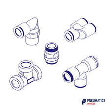 Load image into Gallery viewer, SMC KQ2S08-U02 Male Connector Fitting