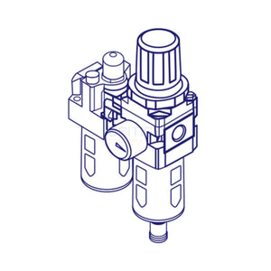Metal Work FIL 1 50 RA TMV Filter (1621012) - British Pneumatics (Online Wholesale)