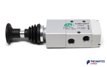 Load image into Gallery viewer, API A1MA130TT Manual Valve 1/8&quot;&quot;, 3/2 Push/Pull