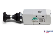 Load image into Gallery viewer, API A1MA130TT Manual Valve 1/8&quot;&quot;, 3/2 Push/Pull