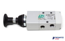 Load image into Gallery viewer, API A1MA132TT Manual Valve 1/8&quot;&quot;, 3/2 Push/Pull