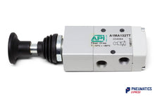 Load image into Gallery viewer, API A1MA132TT Manual Valve 1/8"", 3/2 Push/Pull