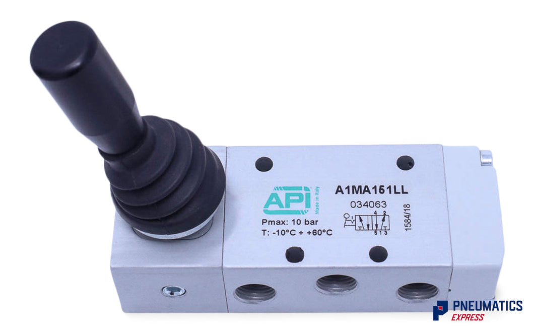 API A1MA151LL Manual Lever Valve 1/8