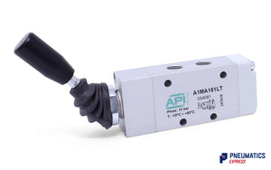 API A1MA151LT Manual Lever Valve 1/8", 5/2