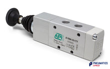 Load image into Gallery viewer, API A1MA151TT Push Button Manual Valve 1/8&quot;, 5/2, Push Pull