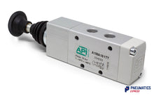 Load image into Gallery viewer, API A1MA151TT Push Button Manual Valve 1/8", 5/2, Push Pull