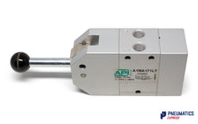 Load image into Gallery viewer, API A1MA171LT Manual Valve 1/8", 5/3, Automatic Spring Return