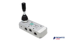 Load image into Gallery viewer, API A1MA273LL Manual Valve 1/4" 5/3, Closed Centre, 3 Positions