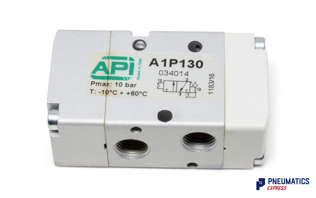 API A1P130 Pneumatic Valve 1/8