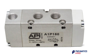 API A1P150 Pneumatic Valve 1/8"5/2 (Pneumatically Operated)