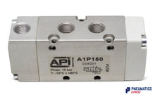 Load image into Gallery viewer, API A1P150 Pneumatic Valve 1/8"5/2 (Pneumatically Operated)