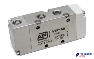 API A1P150 Pneumatic Valve 1/8"5/2 (Pneumatically Operated)