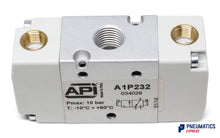 Load image into Gallery viewer, API A1P232 Pneumatic Valve 1/4" 3/2 (Pneumatically Operated)
