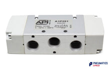 Load image into Gallery viewer, API A1P251 Pneumatic Valve 1/4" 5/2 (Pneumatically Operated)