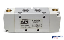 Load image into Gallery viewer, API A1P251 Pneumatic Valve 1/4&quot; 5/2 (Pneumatically Operated)