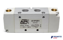 Load image into Gallery viewer, API A1P251 Pneumatic Valve 1/4" 5/2 (Pneumatically Operated)