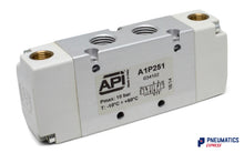 Load image into Gallery viewer, API A1P251 Pneumatic Valve 1/4&quot; 5/2 (Pneumatically Operated)