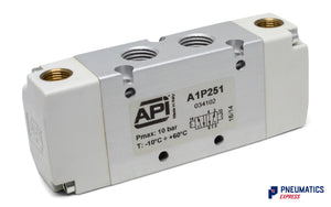 API A1P251 Pneumatic Valve 1/4" 5/2 (Pneumatically Operated)