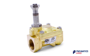 API AEP22012 Solenoid Valve for Water and Steam 1/2" 25bar 140℃ NC