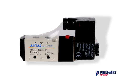 Airtac 4V210-06 E Solenoid Valve (AC 24v)