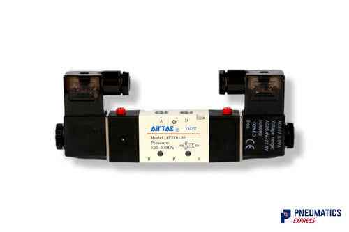 Airtac 4V22006F Solenoid Valve (DC 12v)