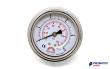 Load image into Gallery viewer, Watson Stainless Steel 10 Bar Pressure Gauge (Back Entry) 1/4&quot; BSP