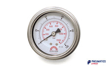 Load image into Gallery viewer, Watson Stainless Steel 100 Bar Pressure Gauge (Back Entry)