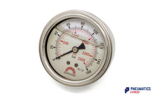 Load image into Gallery viewer, Watson Stainless Steel 160 Bar Pressure Gauge (Back Entry) 1/4&quot; BSP