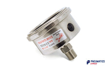 Load image into Gallery viewer, Watson Stainless Steel 20 Bar Pressure Gauge (Back Entry) 1/4" BSP
