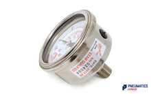 Load image into Gallery viewer, Watson Stainless Steel 250 Bar Pressure Gauge (Back Entry) 1/4&quot; BSP