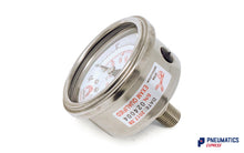Load image into Gallery viewer, Watson Stainless Steel 250 Bar Pressure Gauge (Back Entry) 1/4" BSP