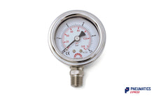 Load image into Gallery viewer, Watson Stainless Steel 10 Bar Pressure Gauge (Bottom Entry) 1/4&quot; BSP