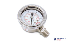 Load image into Gallery viewer, Watson Stainless Steel 10 Bar Pressure Gauge (Bottom Entry) 1/4&quot; BSP