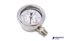 Load image into Gallery viewer, Watson Stainless Steel 10 Bar Pressure Gauge (Bottom Entry) 1/4" BSP
