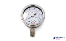 Load image into Gallery viewer, Watson Stainless Steel 150 Bar Pressure Gauge (Bottom Entry) 1/4" BSP