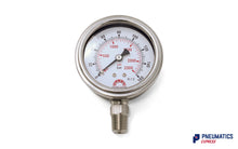 Load image into Gallery viewer, Watson Stainless Steel 160 Bar Pressure Gauge (Bottom Entry) 1/4" BSP