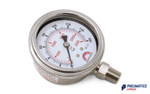 Load image into Gallery viewer, Watson Stainless Steel 160 Bar Pressure Gauge (Bottom Entry) 1/4&quot; BSP