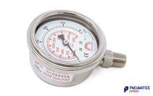 Load image into Gallery viewer, Watson Stainless Steel 300 BAR (4500 PSI) Pressure Gauge (Bottom Entry) 1/4&quot; BSP