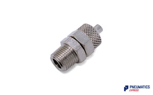 HGC030618 4-6mm OD to 1/8" Male Straight Taper Push-On Fitting