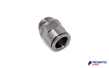 Load image into Gallery viewer, 1/2" to 14mm Push-In Fitting (Nickel Plated Brass)