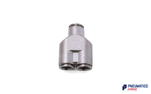 10mm Intermediate Y Push-In Fitting (Nickel Plated Brass)