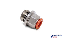 Load image into Gallery viewer, Metal Work RL1 10-3/8 B451 10mm to 3/8" Straight Male Stud Brass Fitting (2L01013)