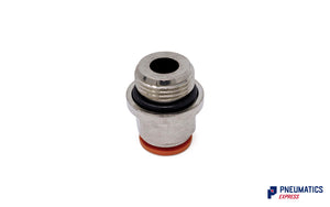 Metal Work RL1 10-3/8 B451 10mm to 3/8" Straight Male Stud Brass Fitting (2L01013)