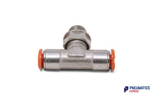 Load image into Gallery viewer, Metal Work RL32 4-1/8 4mm to 1/8" Central Tee Male Brass Fitting (2L32002)